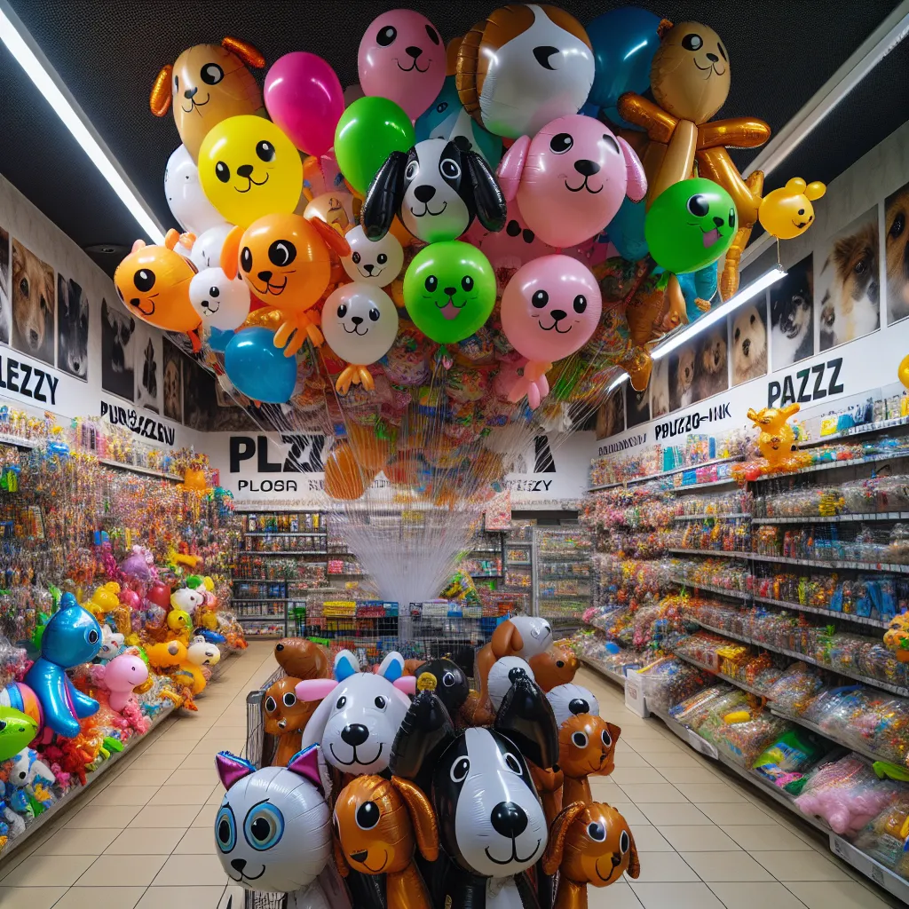 Balony z helem w pruszczańskim sklepie zoologicznym – przyciągająca zabawa dla Twojego futrzanego przyjaciela!